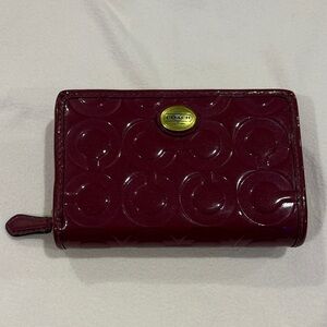 Coach Signature Embossed Wallet